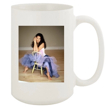 Salma Hayek 15oz White Mug