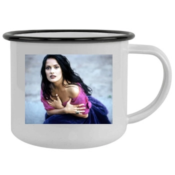 Salma Hayek Camping Mug