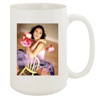 Salma Hayek 15oz White Mug