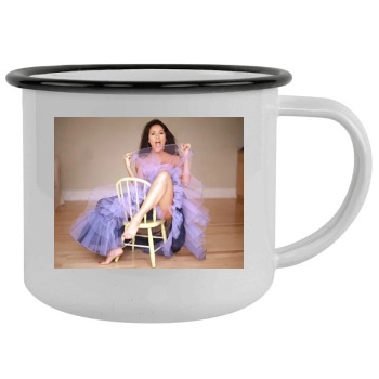 Salma Hayek Camping Mug