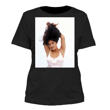 Salma Hayek Women's Cut T-Shirt