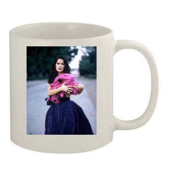 Salma Hayek 11oz White Mug