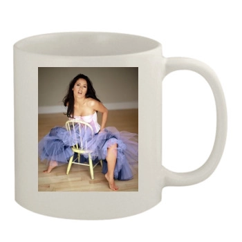 Salma Hayek 11oz White Mug