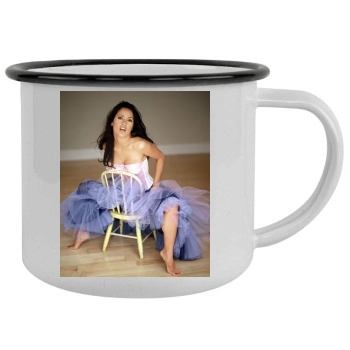 Salma Hayek Camping Mug