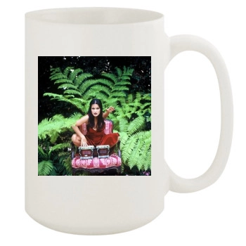 Salma Hayek 15oz White Mug