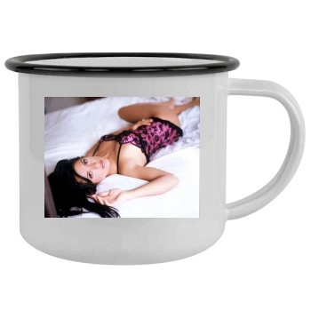 Salma Hayek Camping Mug