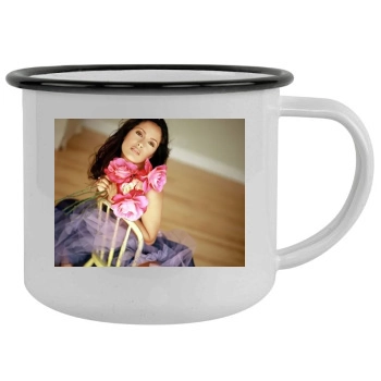 Salma Hayek Camping Mug