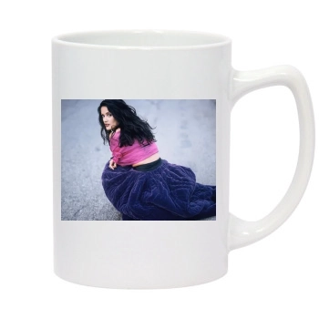 Salma Hayek 14oz White Statesman Mug