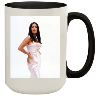 Salma Hayek 15oz Colored Inner & Handle Mug