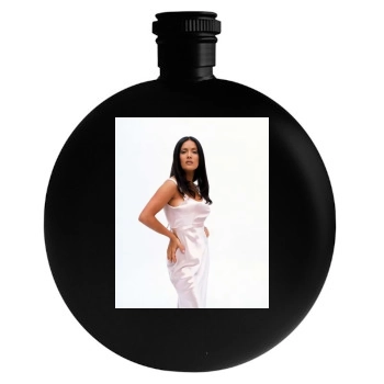 Salma Hayek Round Flask