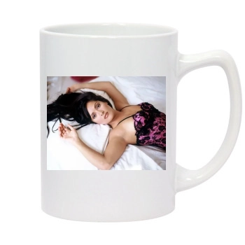 Salma Hayek 14oz White Statesman Mug