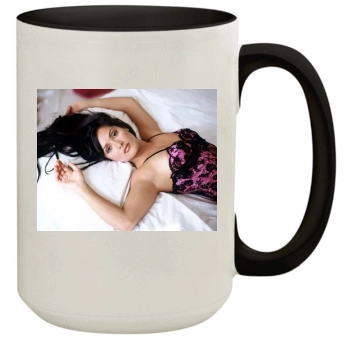 Salma Hayek 15oz Colored Inner & Handle Mug