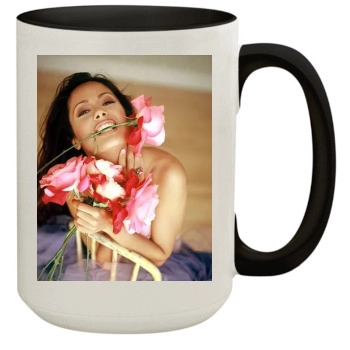 Salma Hayek 15oz Colored Inner & Handle Mug