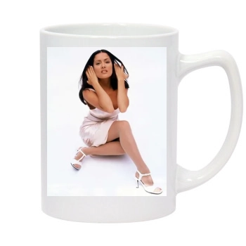 Salma Hayek 14oz White Statesman Mug