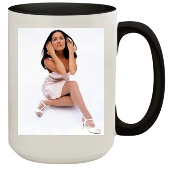 Salma Hayek 15oz Colored Inner & Handle Mug