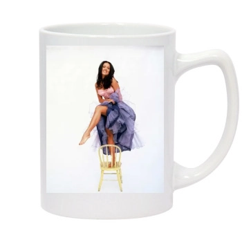 Salma Hayek 14oz White Statesman Mug