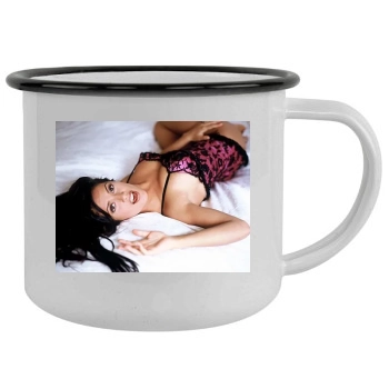 Salma Hayek Camping Mug