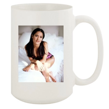 Salma Hayek 15oz White Mug