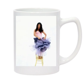 Salma Hayek 14oz White Statesman Mug