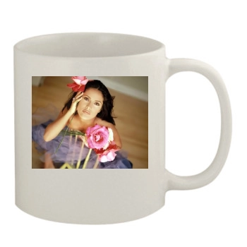 Salma Hayek 11oz White Mug