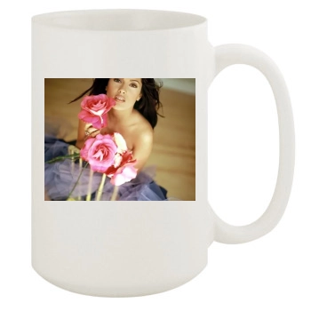 Salma Hayek 15oz White Mug