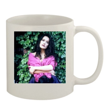 Salma Hayek 11oz White Mug