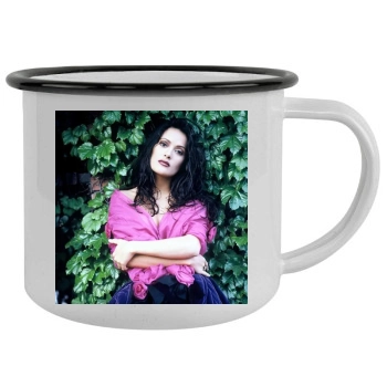 Salma Hayek Camping Mug