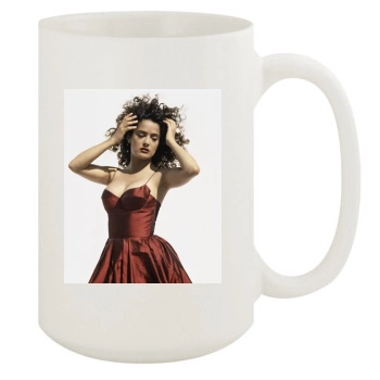 Salma Hayek 15oz White Mug