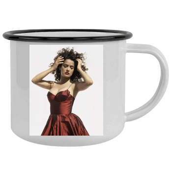 Salma Hayek Camping Mug