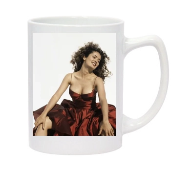 Salma Hayek 14oz White Statesman Mug