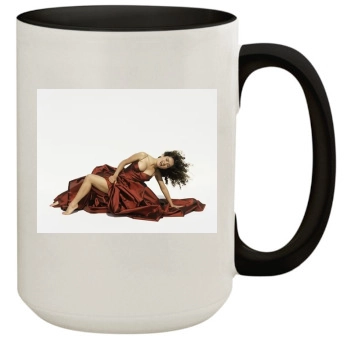 Salma Hayek 15oz Colored Inner & Handle Mug