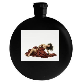 Salma Hayek Round Flask