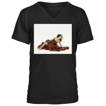 Salma Hayek Men's V-Neck T-Shirt