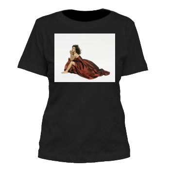 Salma Hayek Women's Cut T-Shirt