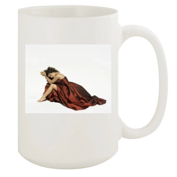 Salma Hayek 15oz White Mug