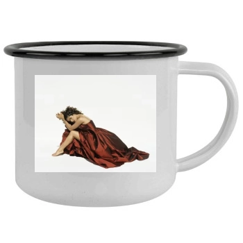 Salma Hayek Camping Mug