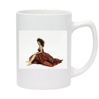 Salma Hayek 14oz White Statesman Mug