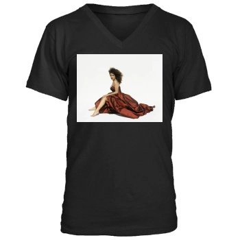 Salma Hayek Men's V-Neck T-Shirt