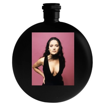 Salma Hayek Round Flask