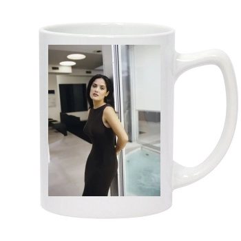 Salma Hayek 14oz White Statesman Mug