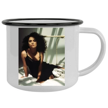 Salma Hayek Camping Mug