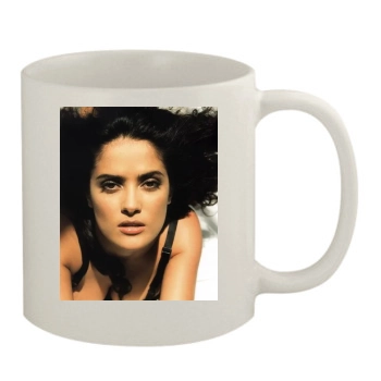 Salma Hayek 11oz White Mug