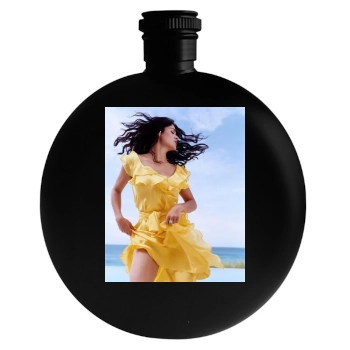 Salma Hayek Round Flask