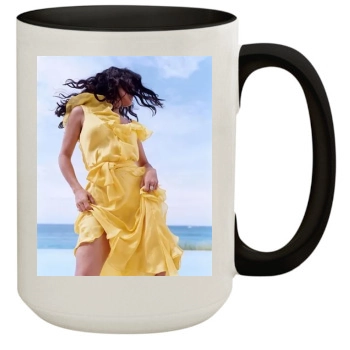 Salma Hayek 15oz Colored Inner & Handle Mug