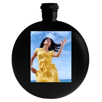 Salma Hayek Round Flask