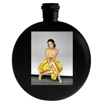 Salma Hayek Round Flask