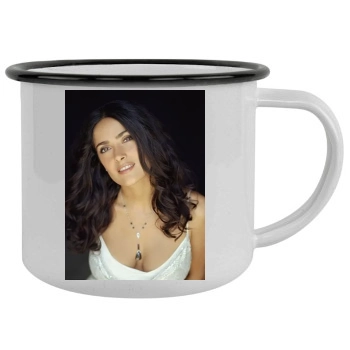 Salma Hayek Camping Mug