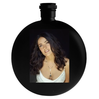 Salma Hayek Round Flask