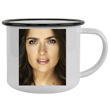 Salma Hayek Camping Mug