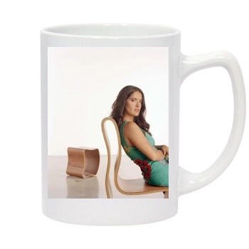 Salma Hayek 14oz White Statesman Mug